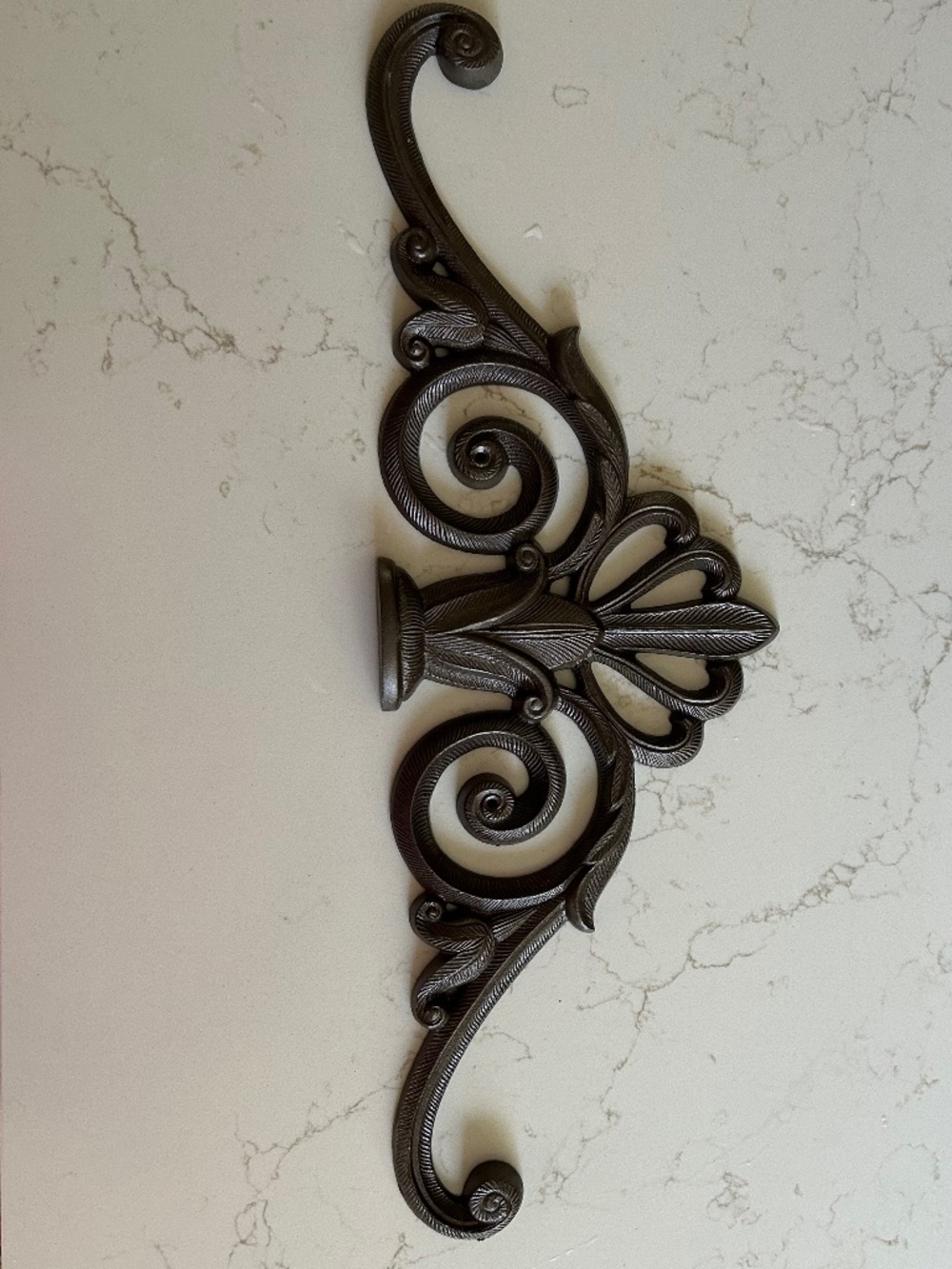 Ornamental iron wall art - Picture 3 of 4